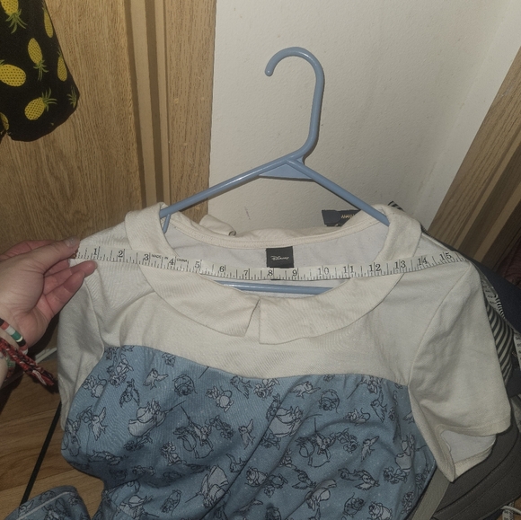 Hot Topic Disney Cinderella God Mother Gus Birds Jaq collared dress L Or XL - Picture 6 of 6